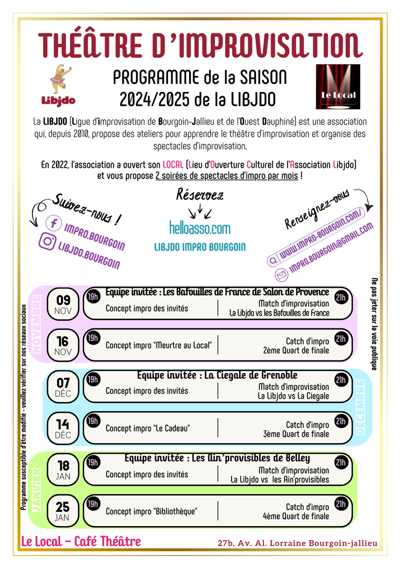 Programme 2024