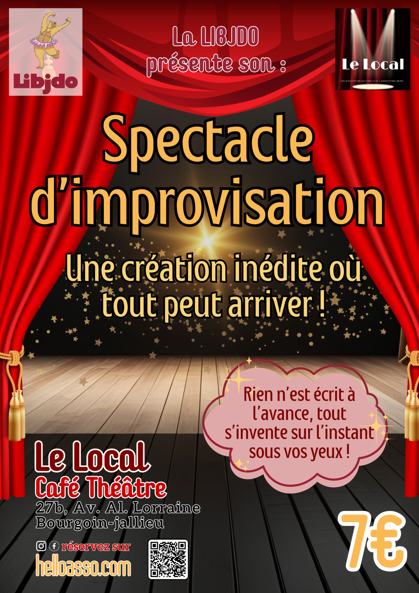 Création théâtrale Libjdo